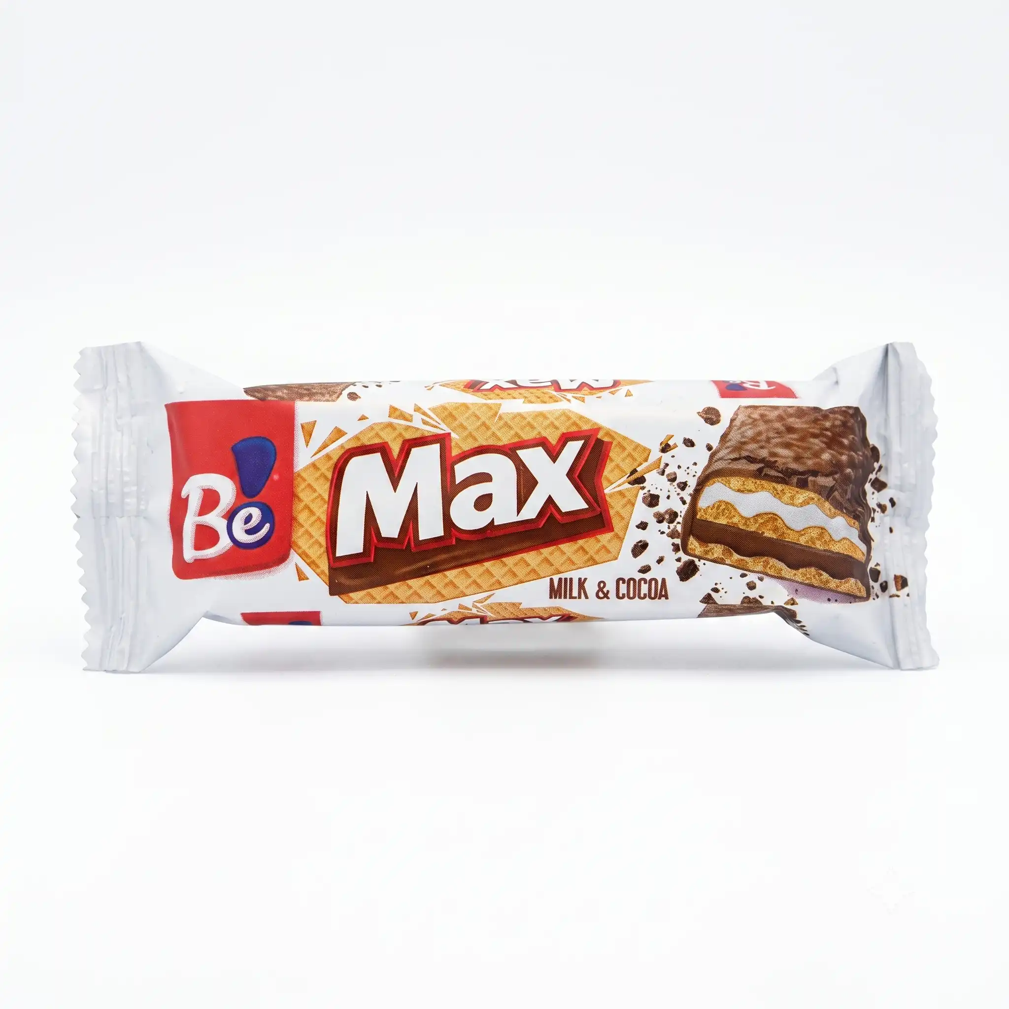 gaufrette au lait et cacao Be Max