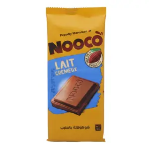 tablette de chocolat Lait Crémeux Nooco
