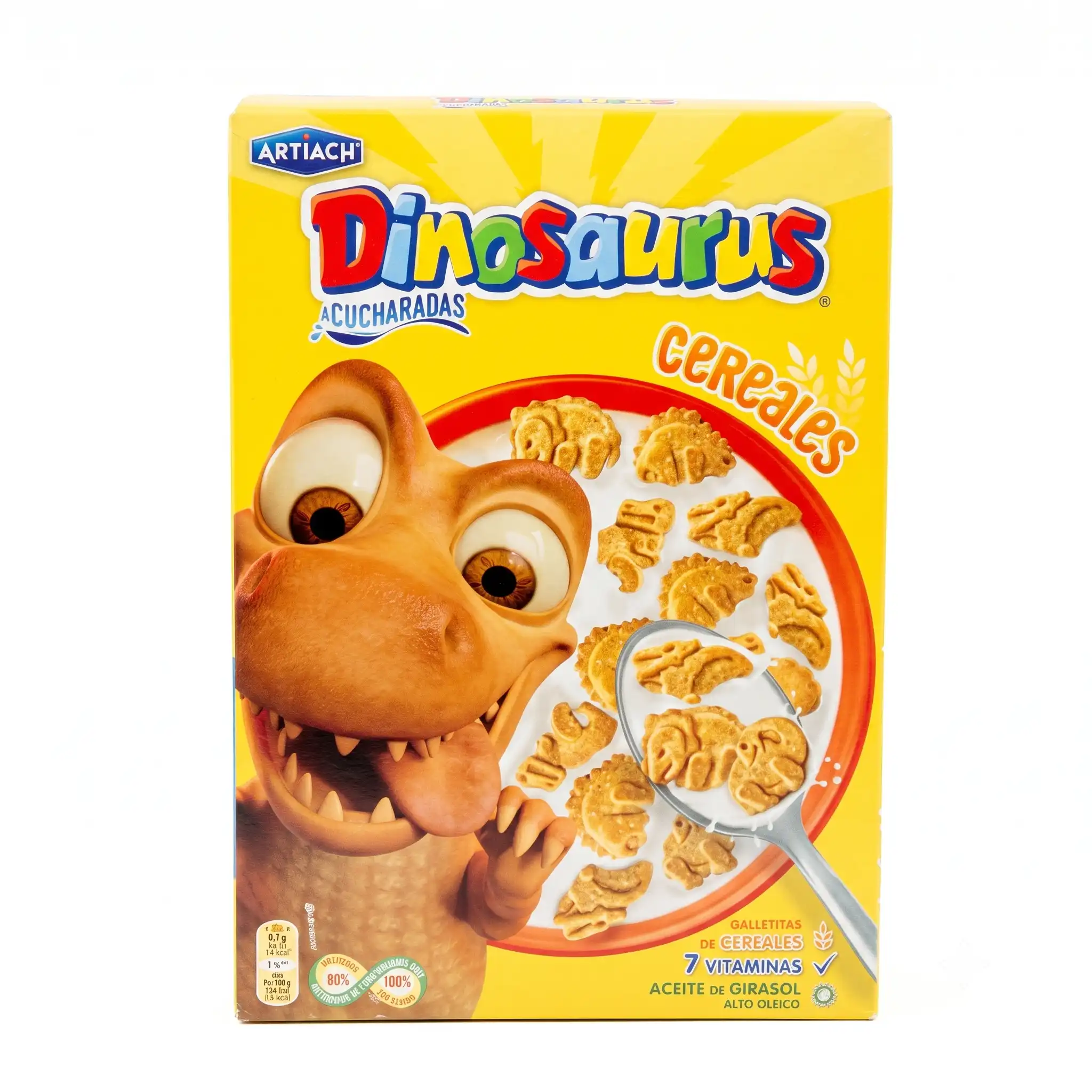 Dinosaurus a cucharadas cereales – Artiach – 350 g