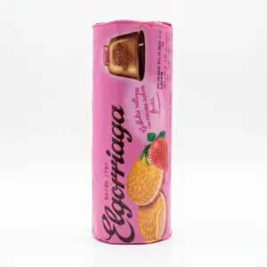 biscuits fourrés à la crème saveur fraise Elgorriaga 240G