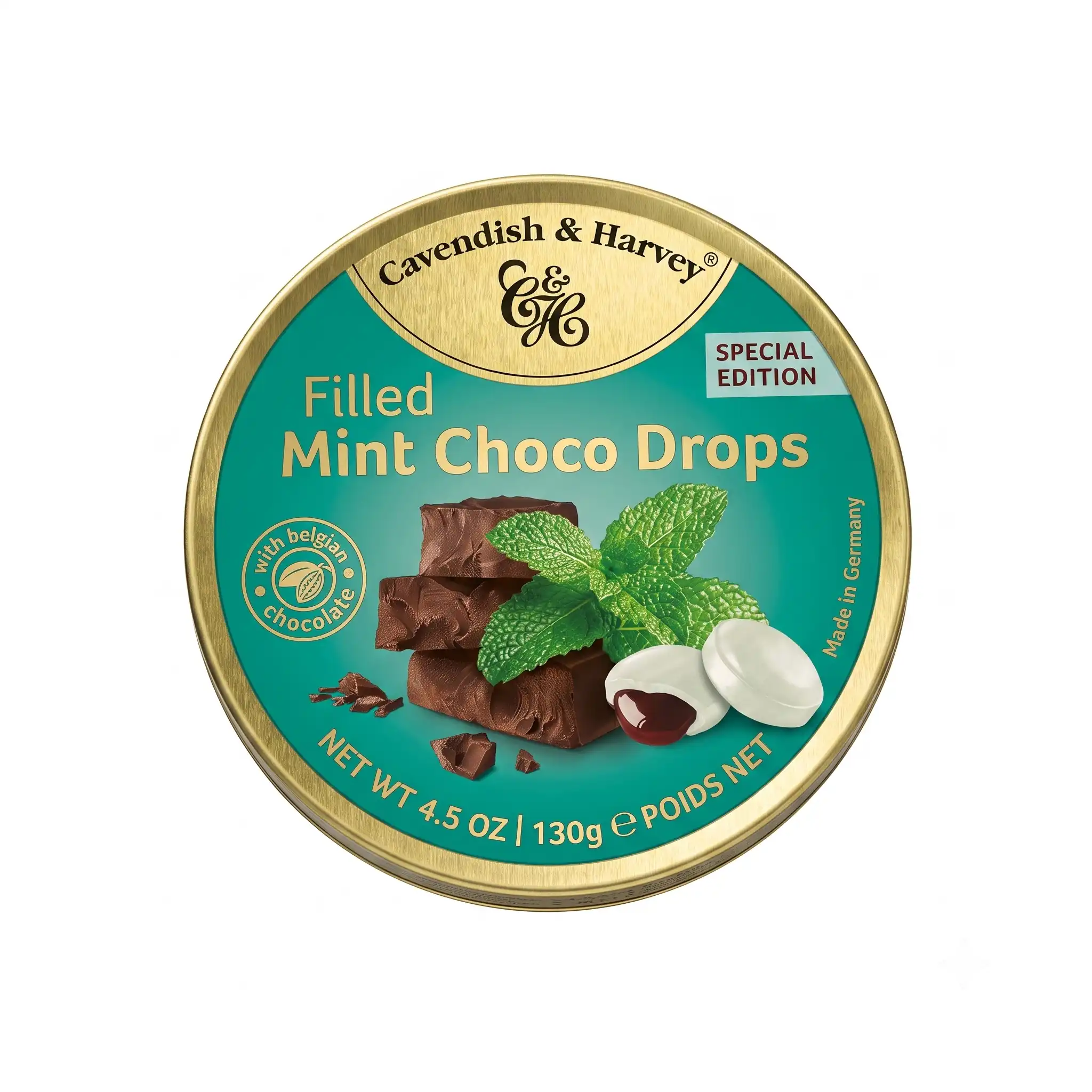 Cavendish & Harvey Filled Mint Choco Drops