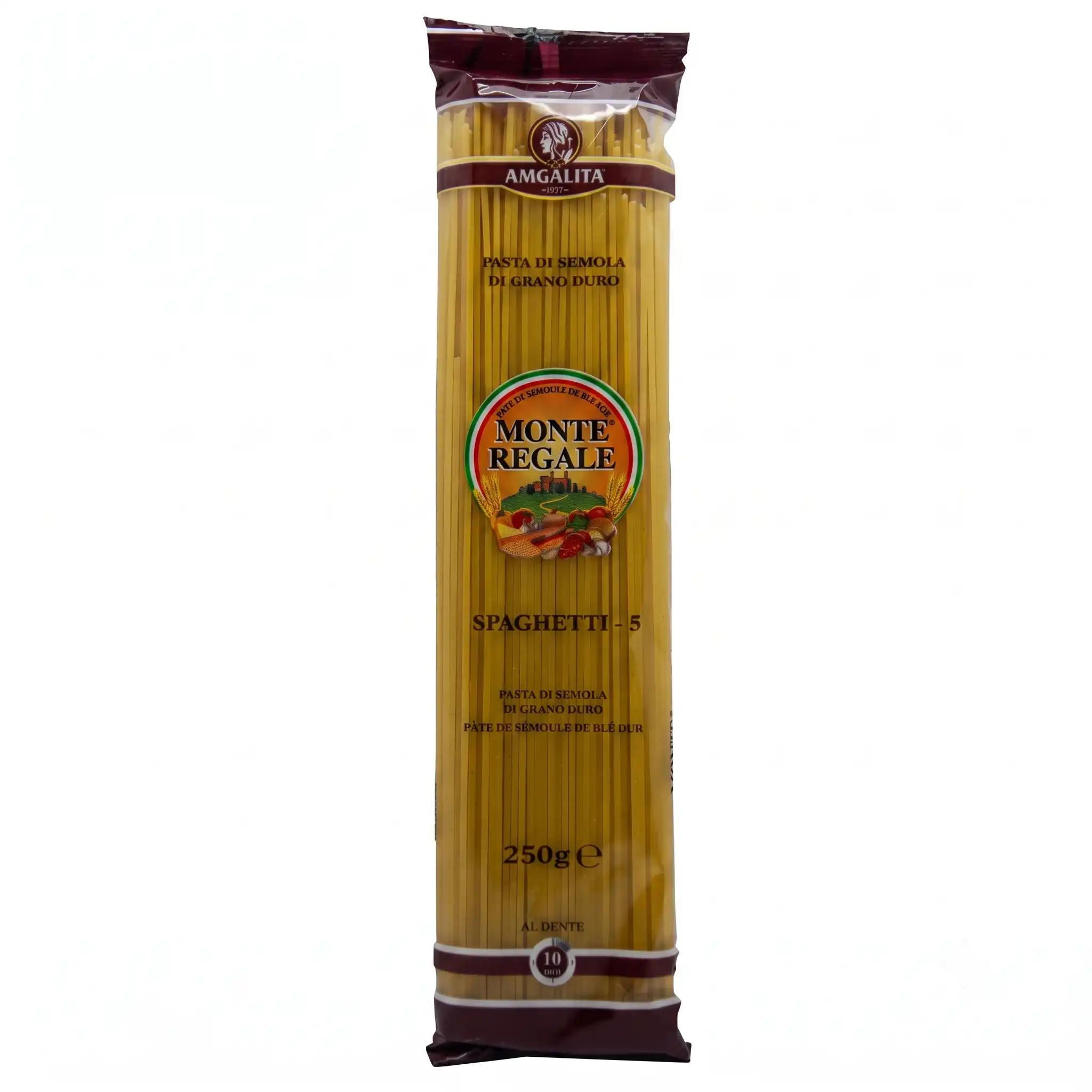 Spaghetti de semoule de blé dur Amgalita 250G