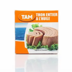 thon entier à l'huile TAM