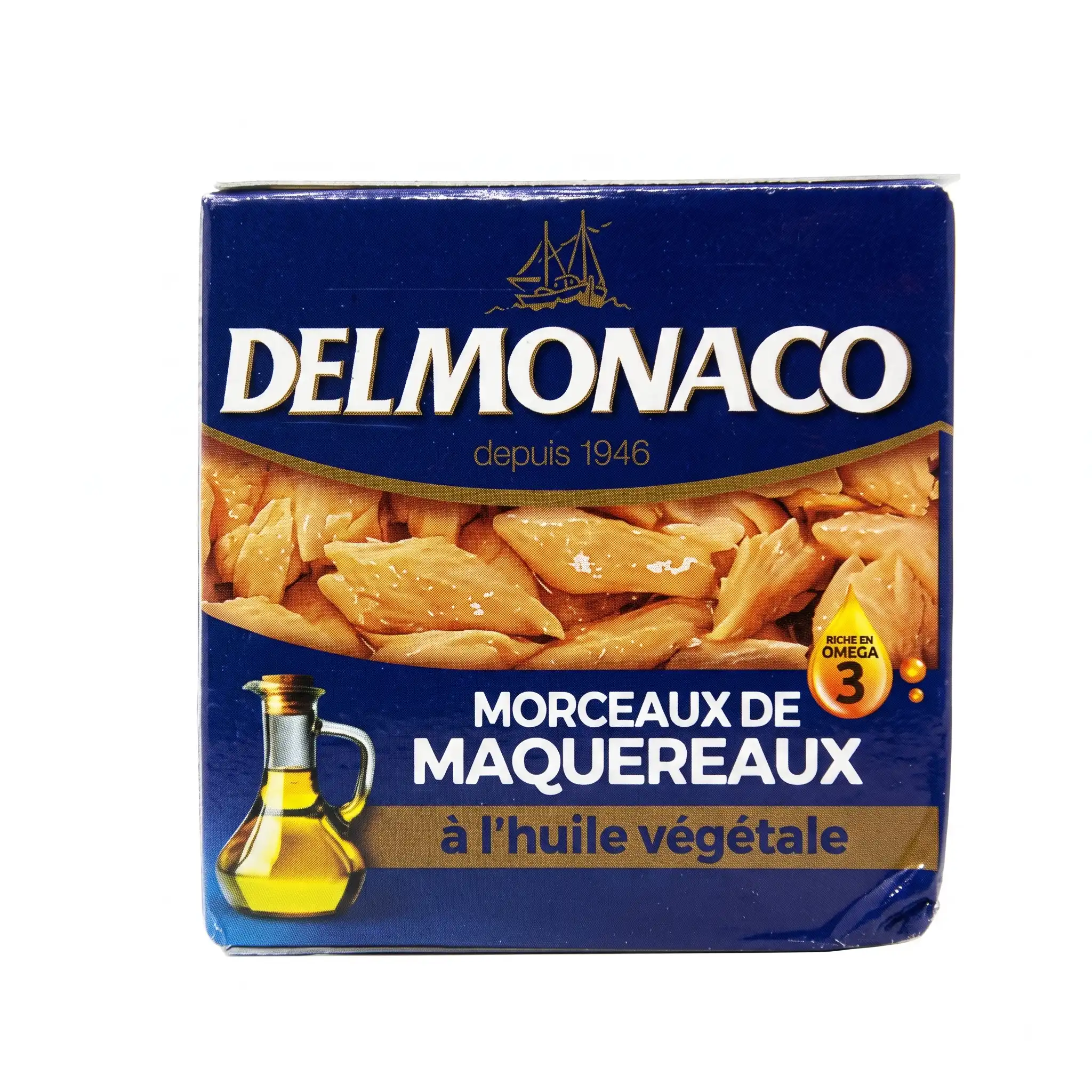 morceaux de maquereaux à l'huile végétale