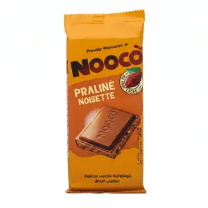 tablette de chocolat Nooco.