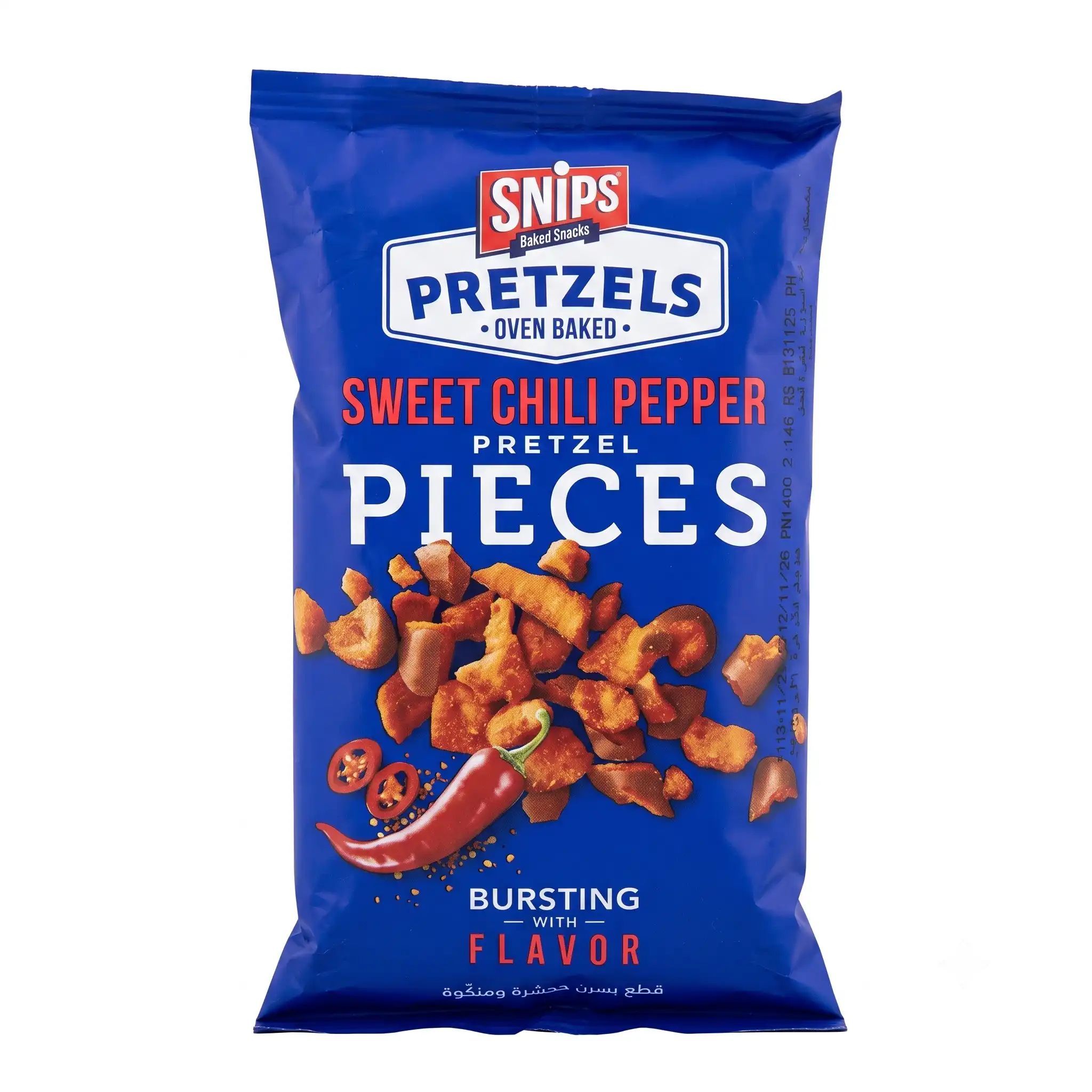 Snips Pretzels Pieces Sweet Chili Pepper