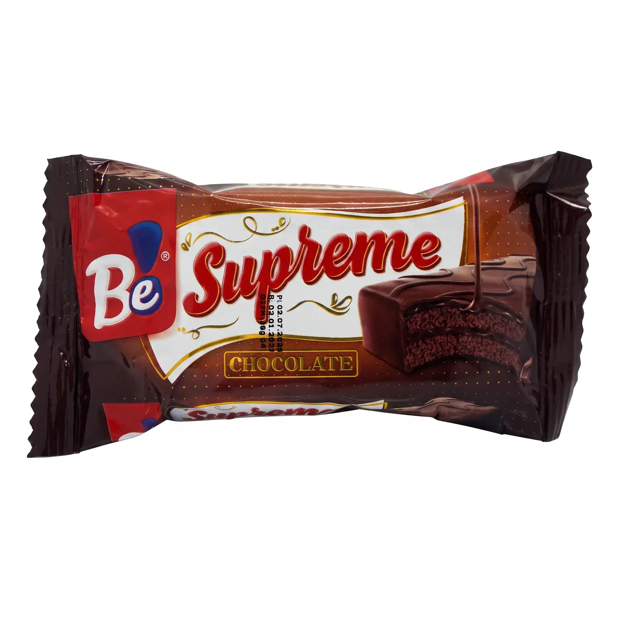 Be Supreme gâteau individuel enrobé de chocolat