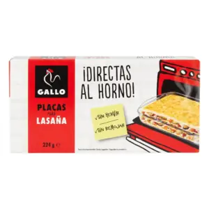 Feuilles de Lasagne Gallo Extrafines 224g