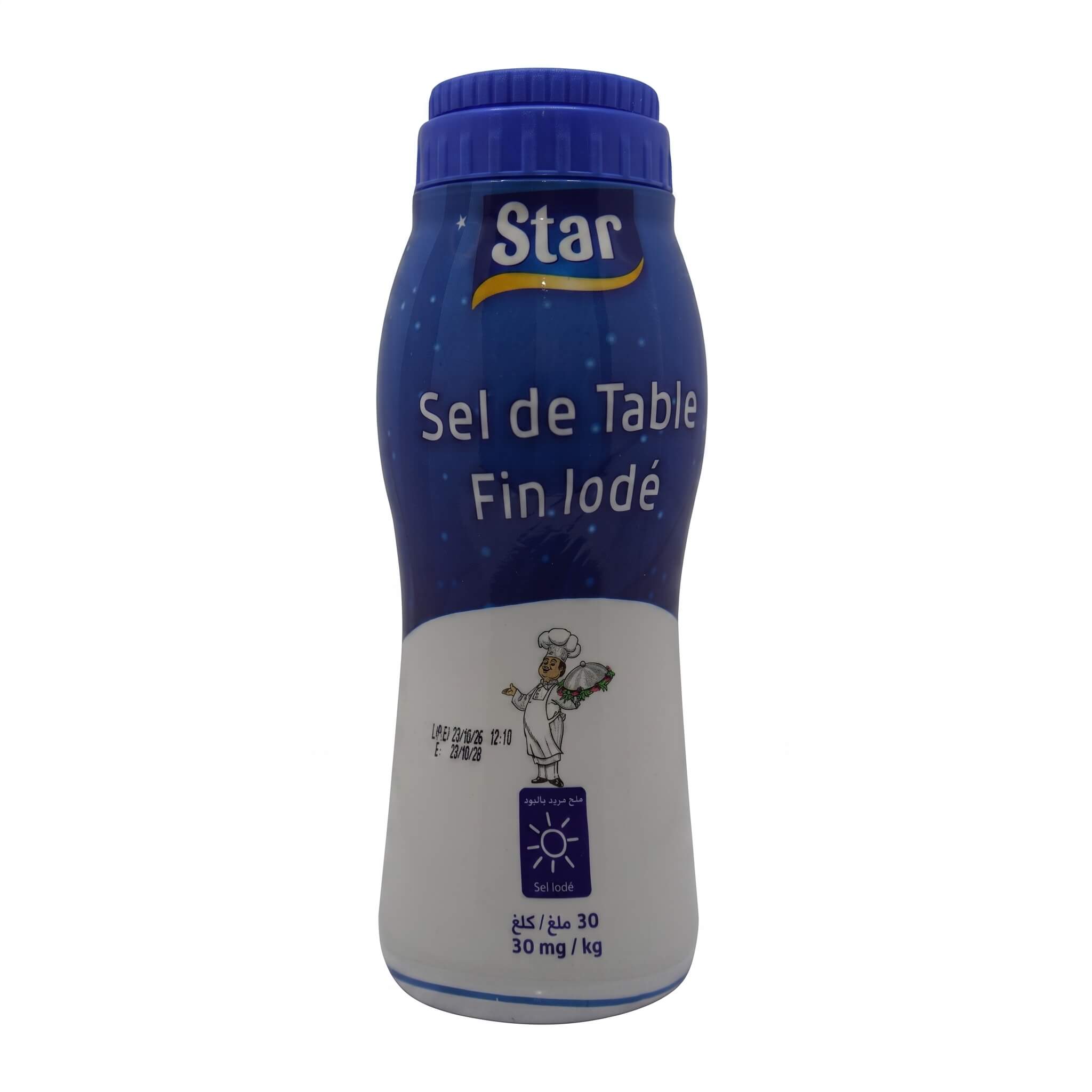 Sel de Table Fin Iodé