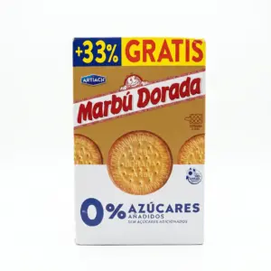 Artiach Marbú Dorada 0% de sucres Ajoute 400G