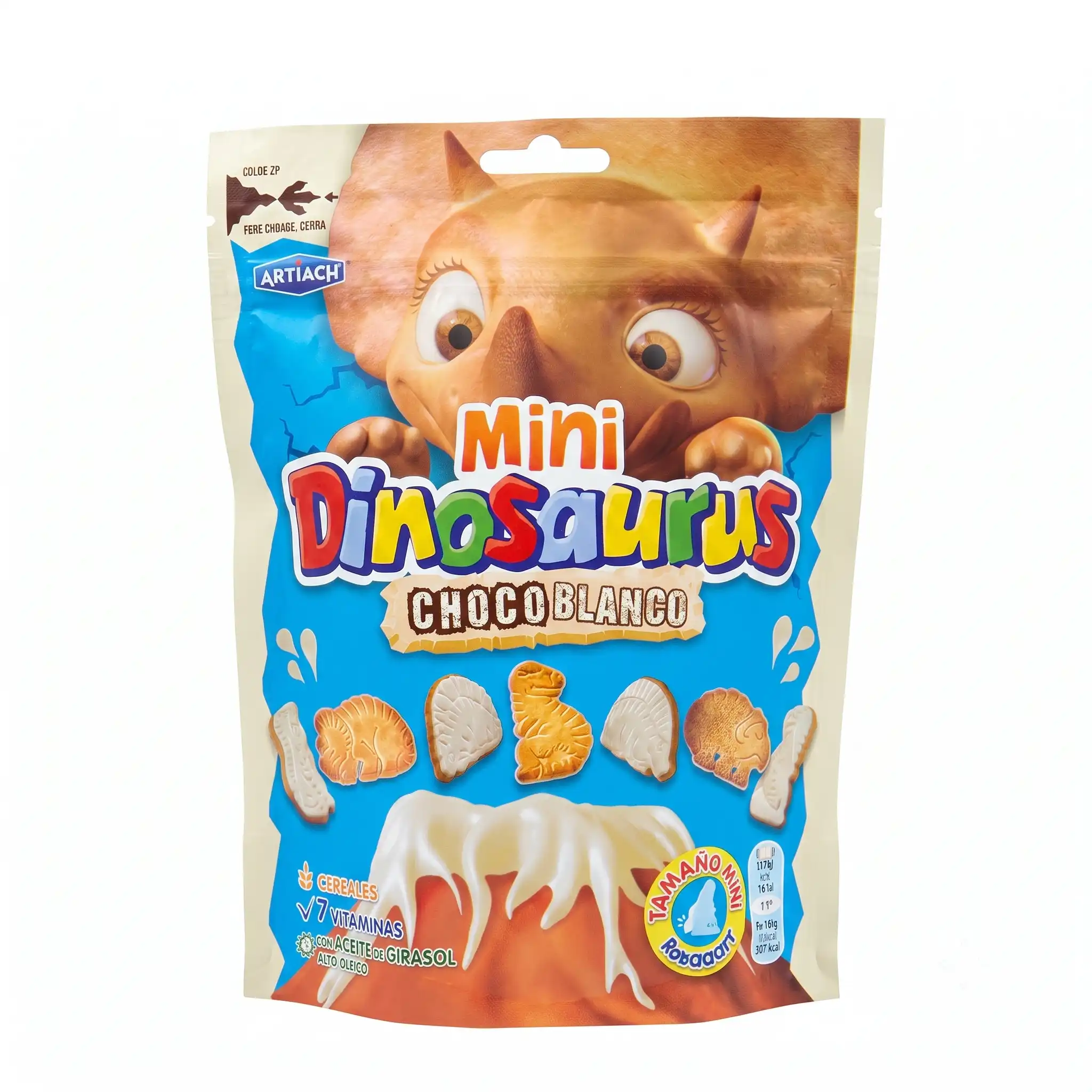 Mini Dinosaurus Chocolat Blanc