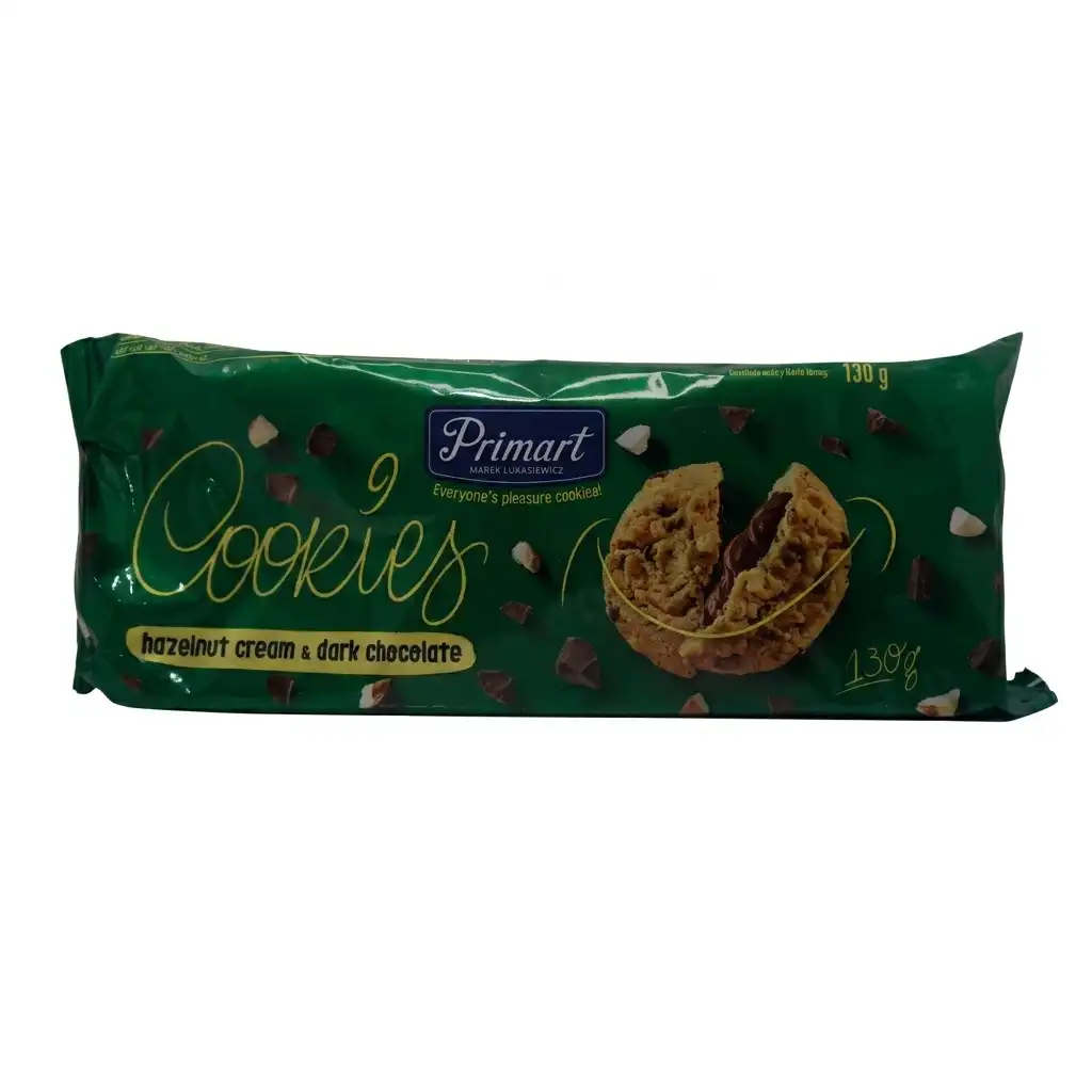 Cookies crème de noisette et chocolat noir Primart