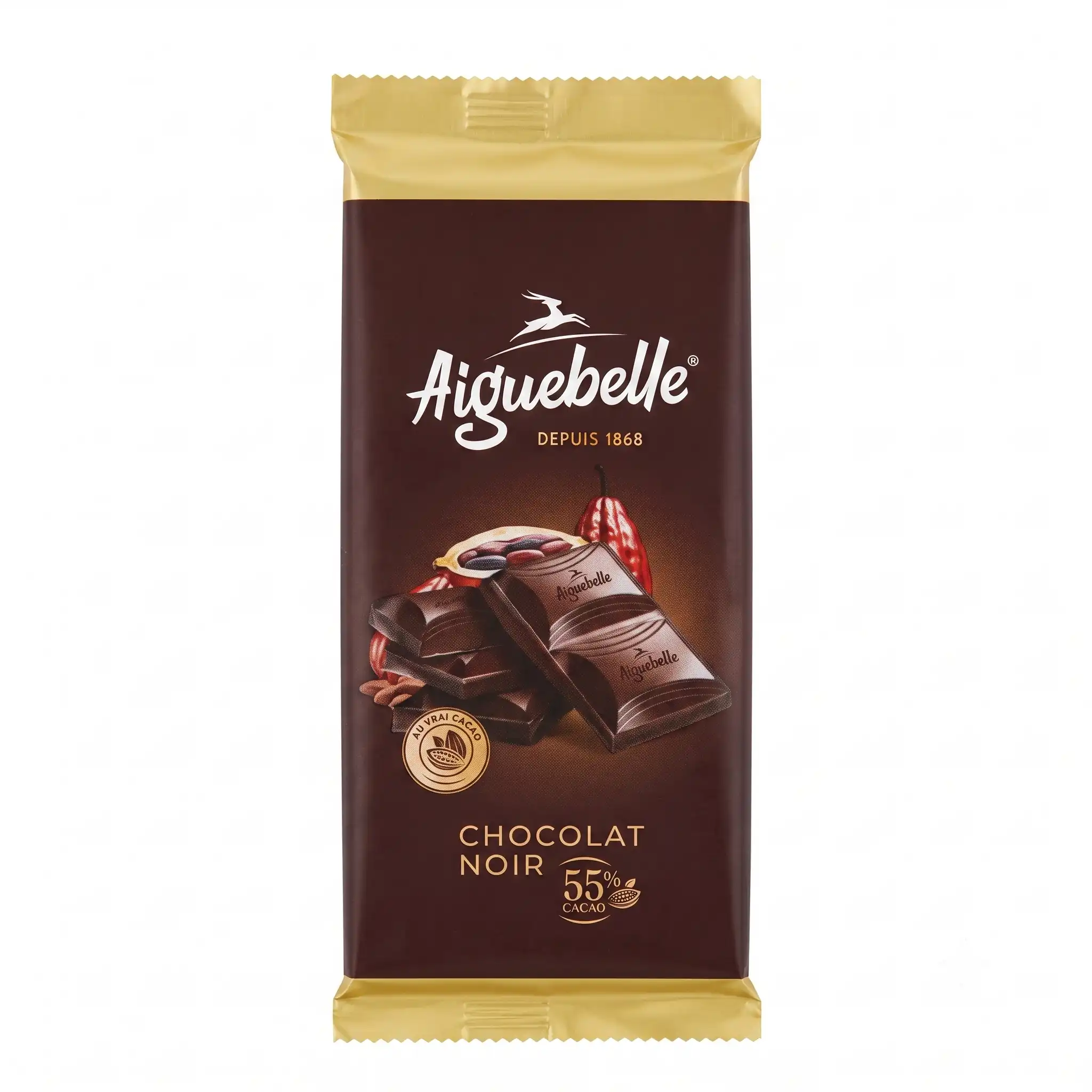tablette de Chocolat Noir 55% Cacao