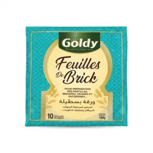 Feuilles de Brick Goldy.
