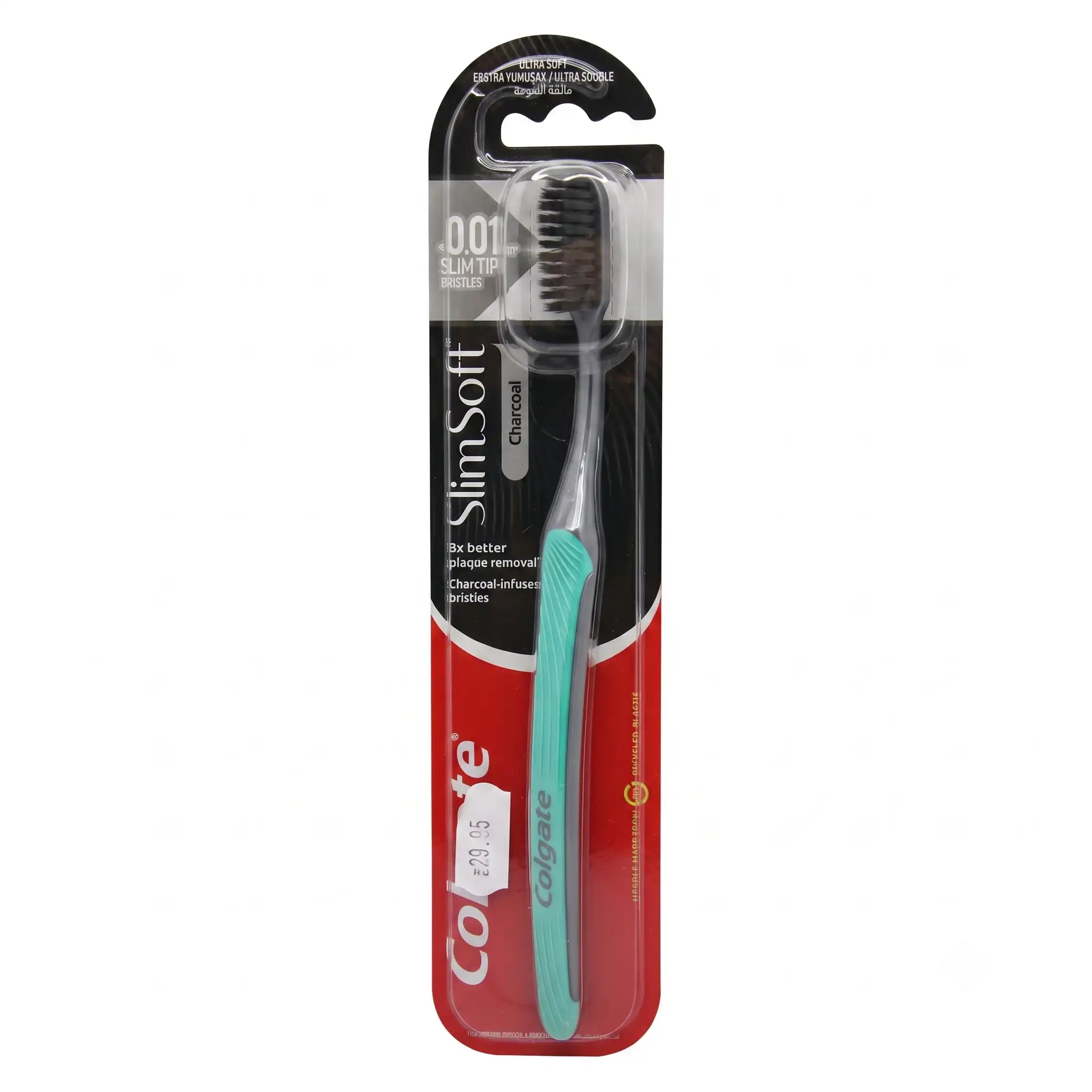 Brosse Colgate Slim Soft Charcoal