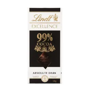Lindt Excellence 99% Cacao Noir Absolu