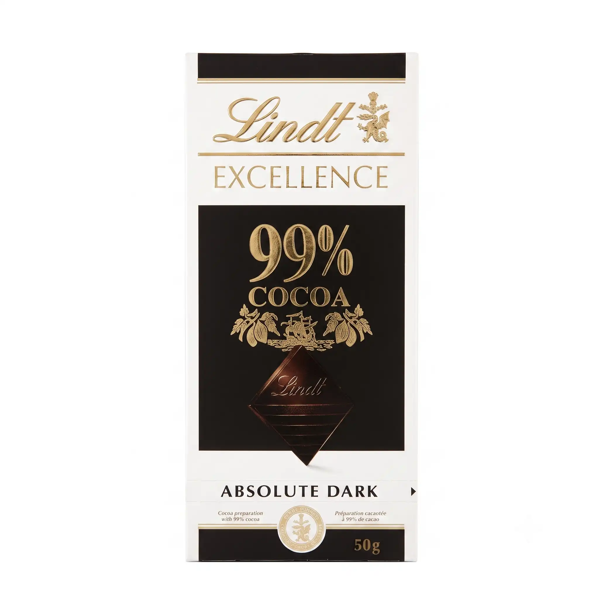 Lindt Excellence 99% Cacao Noir Absolu