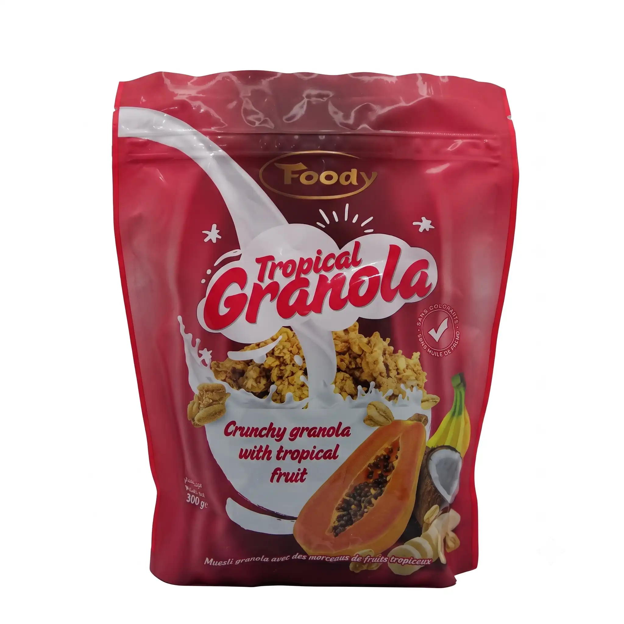Foody - Granola croustillant aux fruits tropicaux