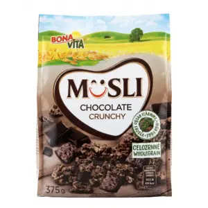 MUSLI CHOCOLATE CRUNCHY 375G BONAVITA
