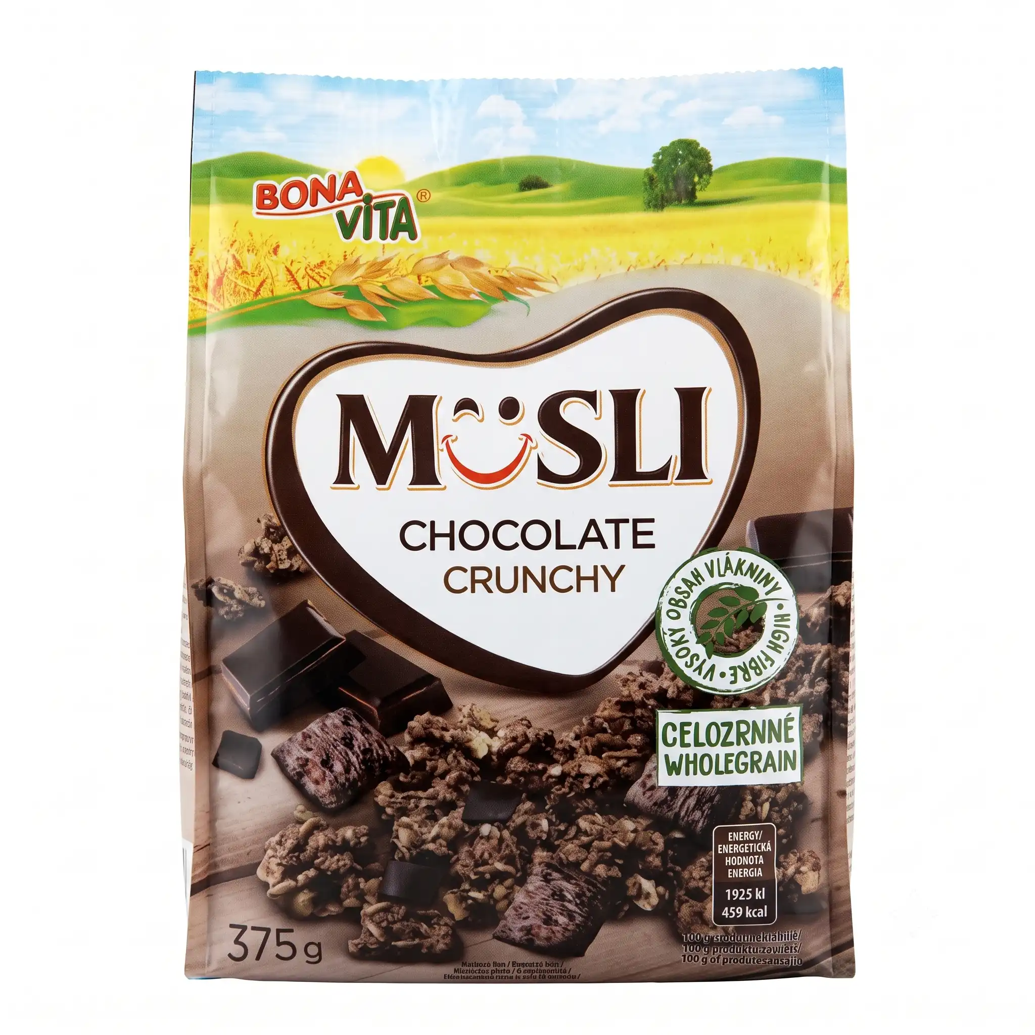 MUSLI CHOCOLATE CRUNCHY 375G BONAVITA