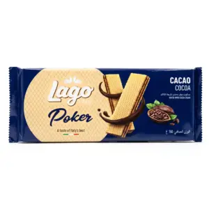 Gaufrettes à la crème de cacao Poker