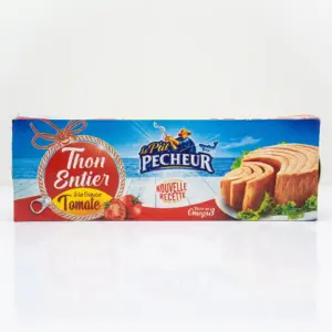 Thon Entier à la Sauce Tomate Le P'tit Pêcheur X3