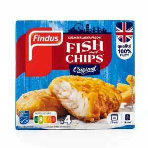 Colin d'Alaska façon Fish and Chips Original Findus