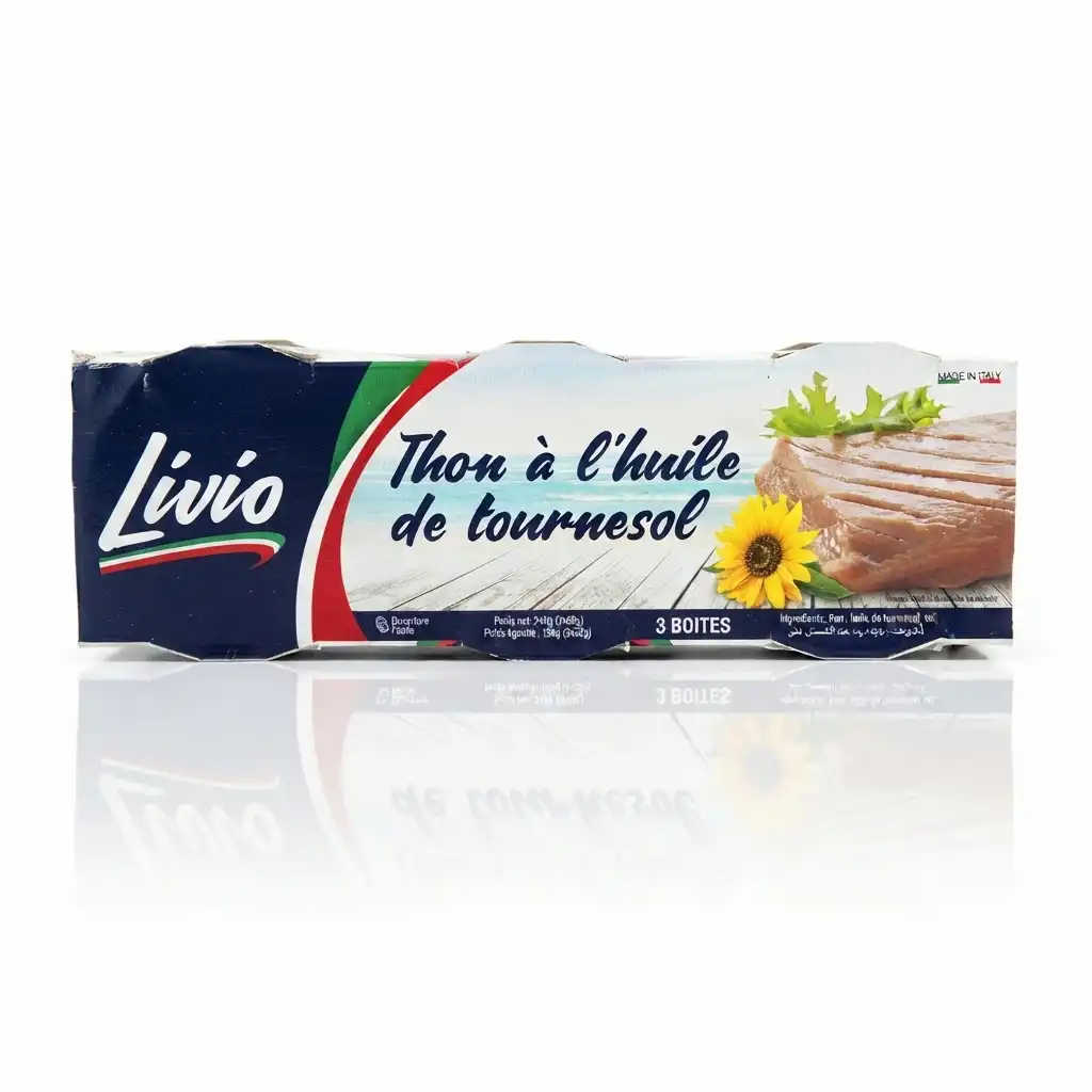 Thon à l'huile de tournesol Livio