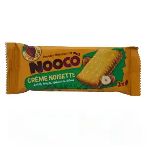 biscuit Nooco Crème Noisette X2