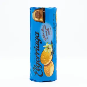 biscuits fourrés à la crème de vanille Elgorriaga 240G