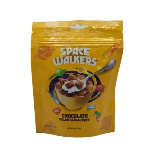Space Walkers Chocolate Filled Cereal Puff 54 g – Céréales Fourrées au Chocolat