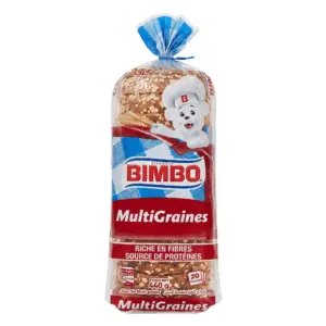 Pain de Mie MultiGraines  Bimbo.