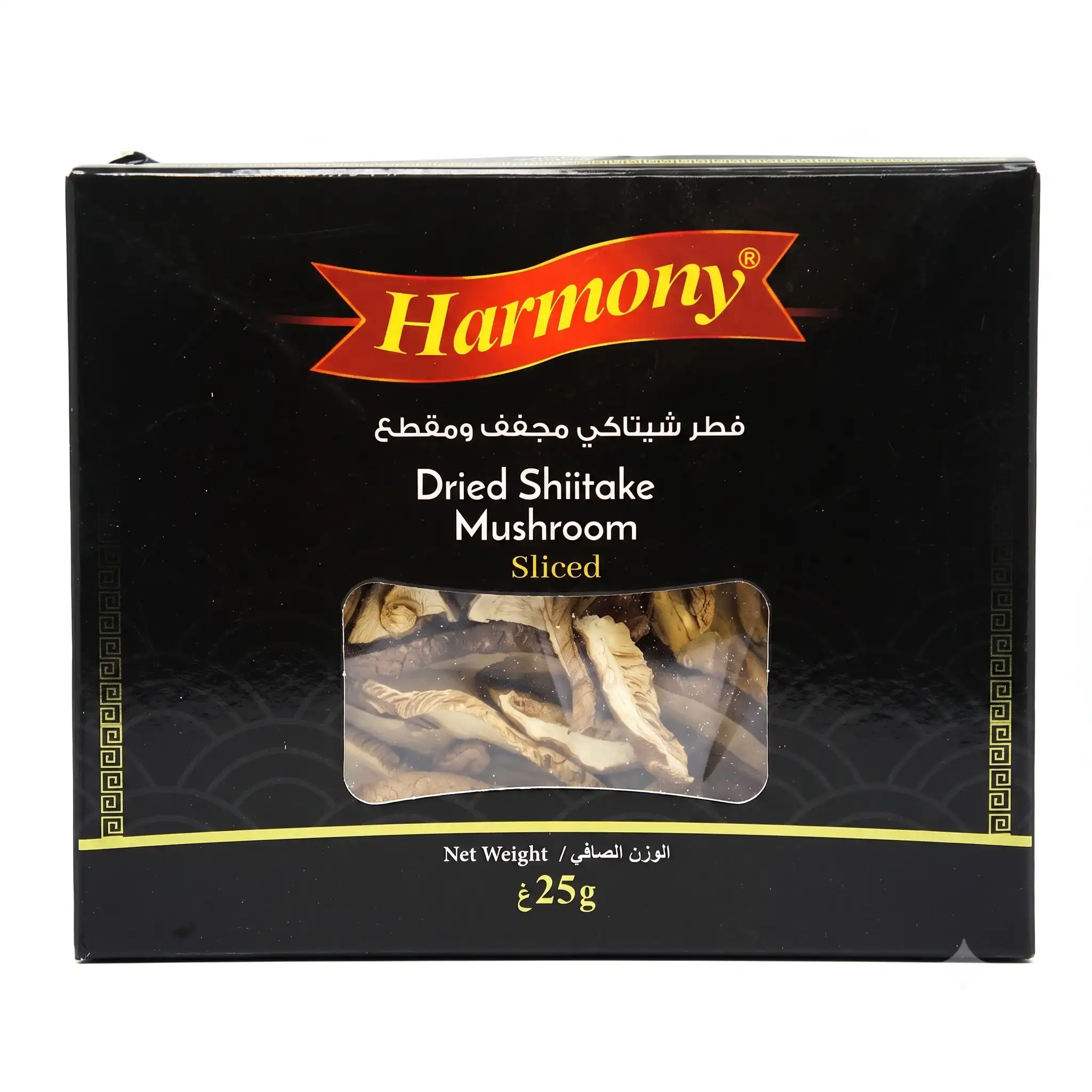 champignon shiitake séché et émincé 25G