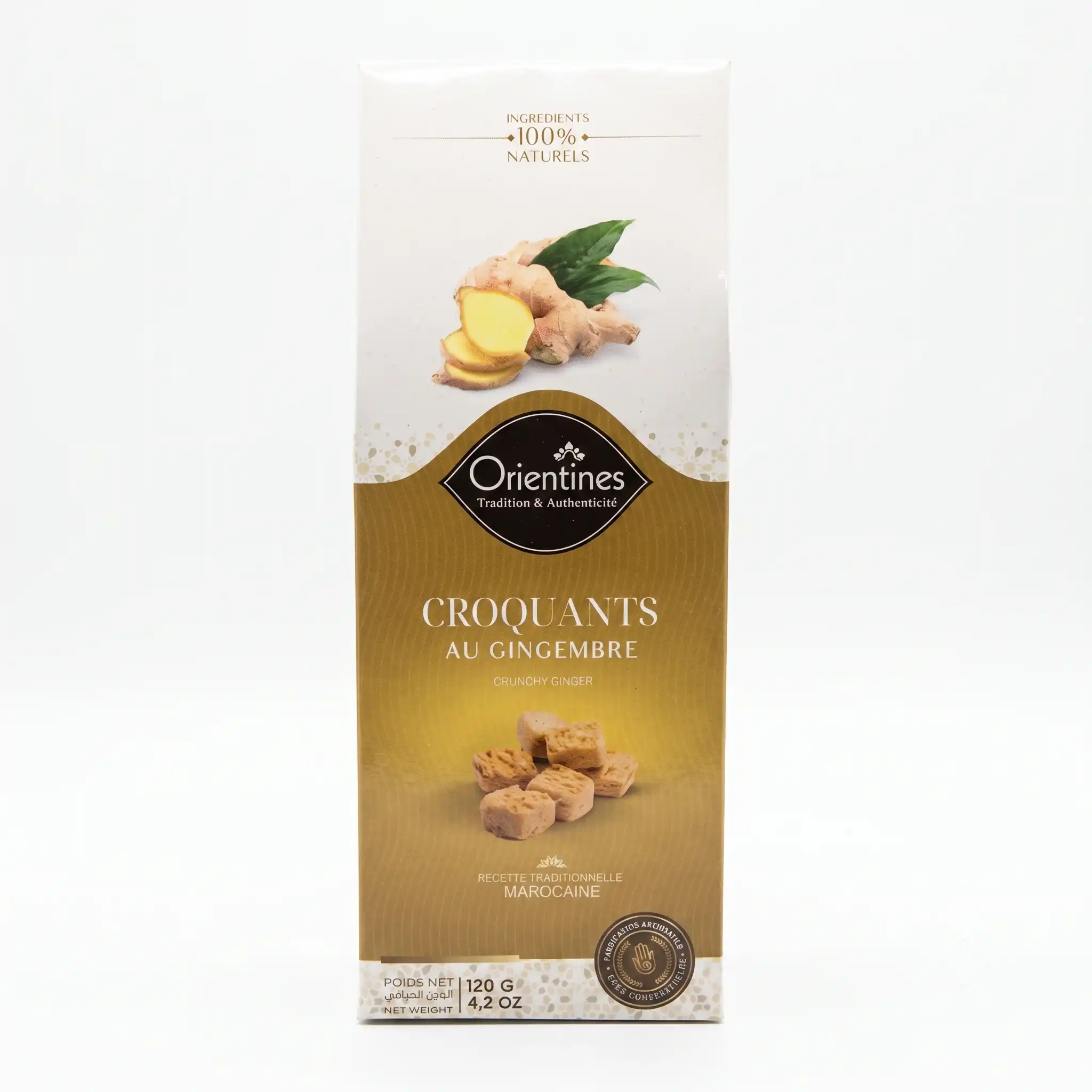 Croquants au gingembre
