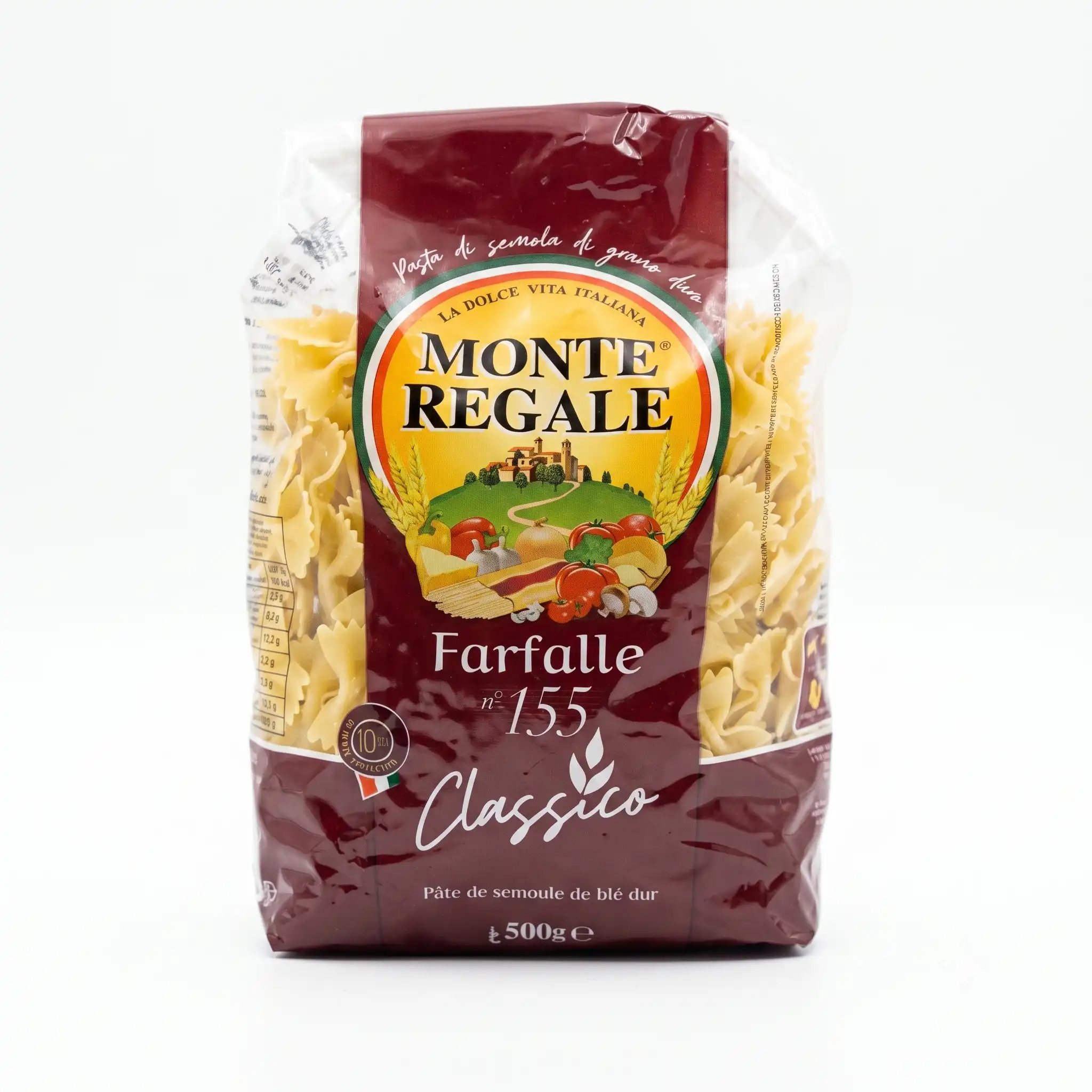 Monte Regale Farfalle Classico 500G
