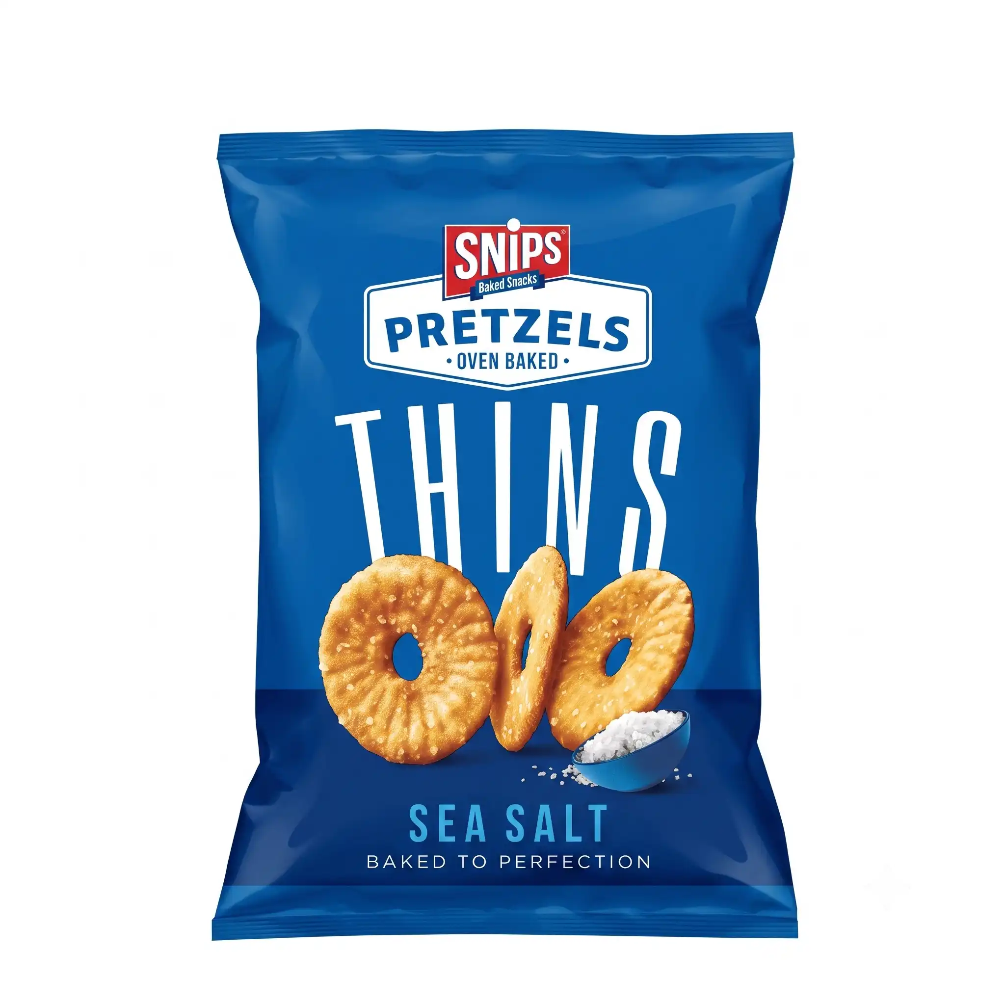 Snips Pretzels Thins Sea Salt