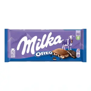 tablette de chocolat Milka Oreo