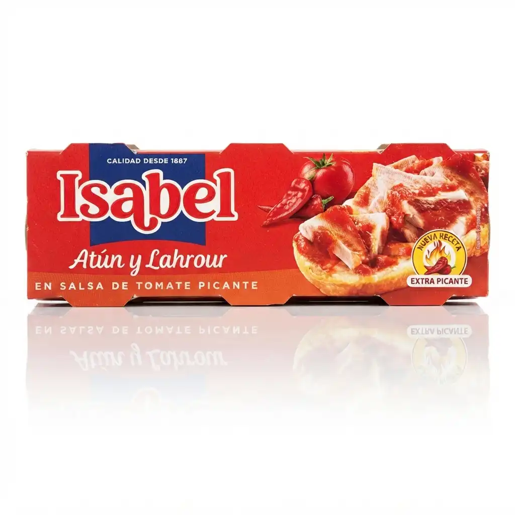Thon et Lahrour à la sauce tomate pimentée Isabel X3