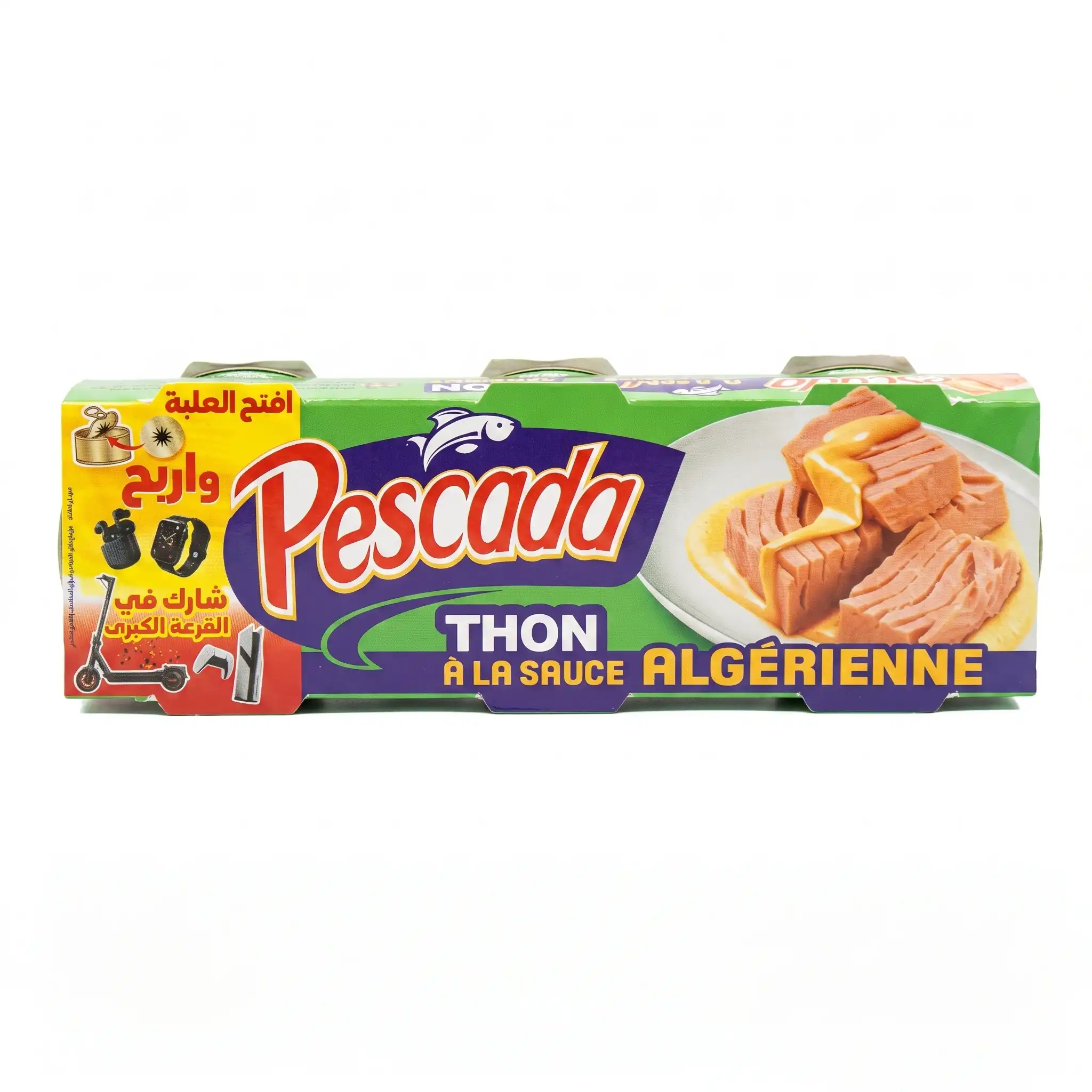 Thon à la sauce algérienne Pescada x3