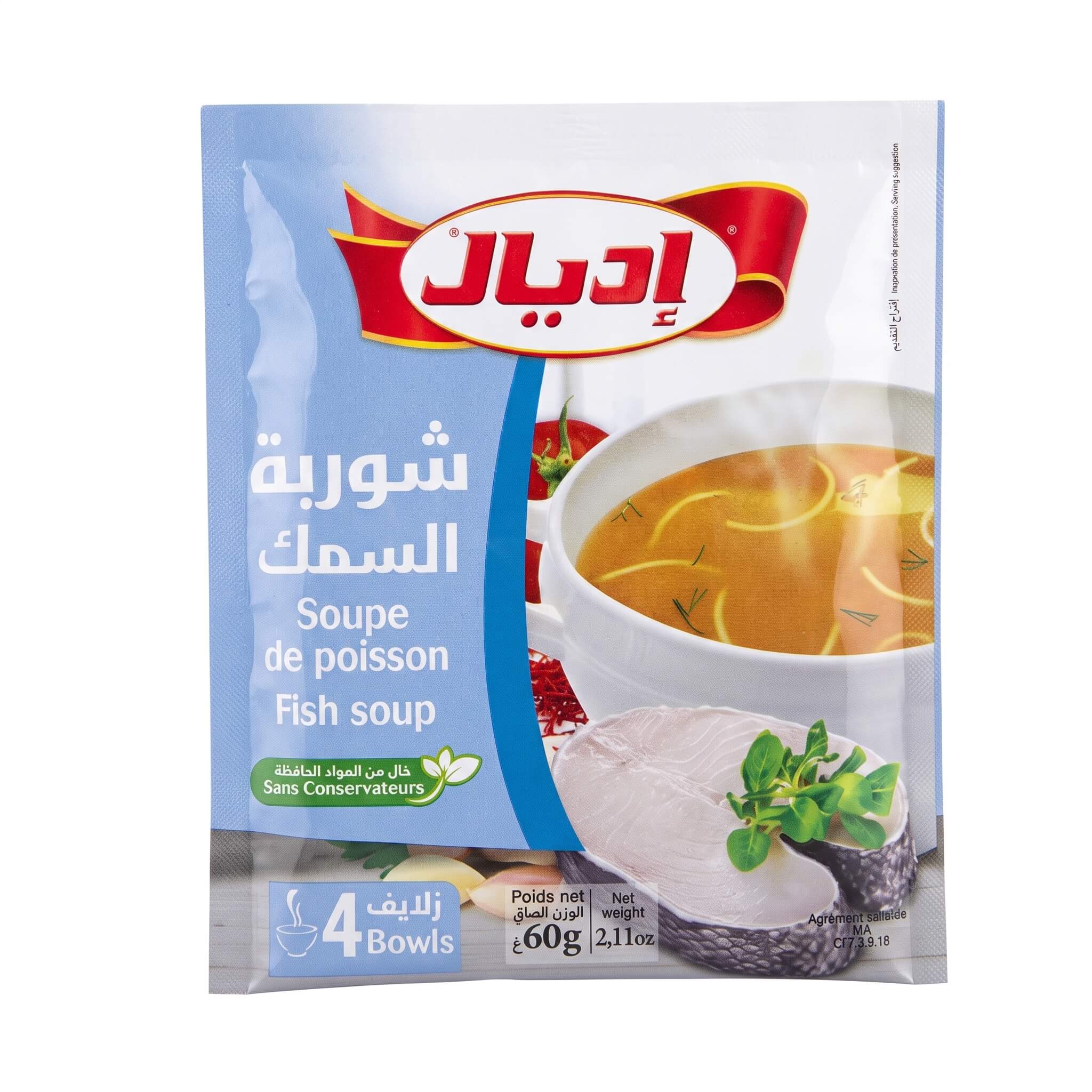 Soupe de poisson Idéal