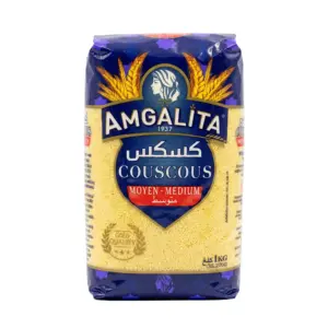 Amgalita - Couscous de blé dur moyen  1KG