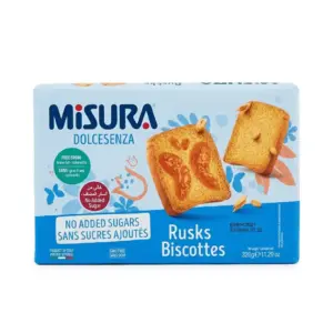 biscottes sans sucres ajoutés Misura 320G
