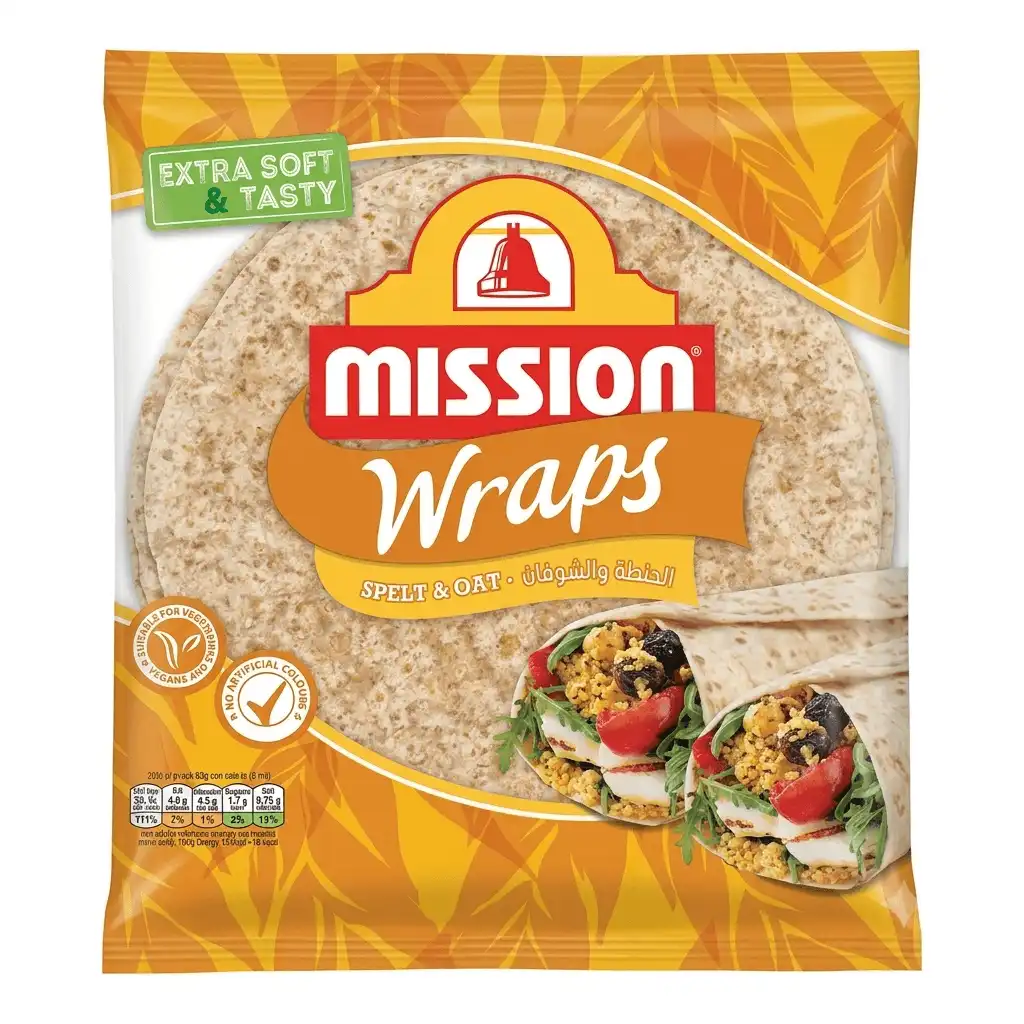 Wraps Épeautre et Avoine Mission.