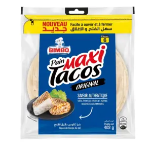 Pain Maxi Tacos Original X6