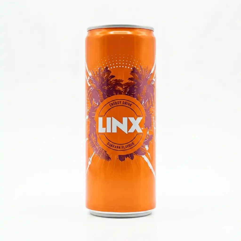 boisson énergisante Linx saveur Guarana