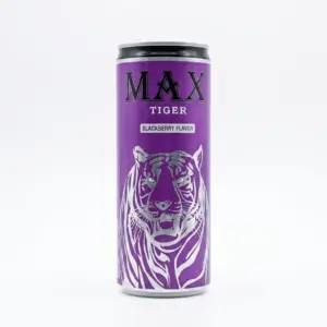 Boisson énergisante Max Tiger saveur mûre