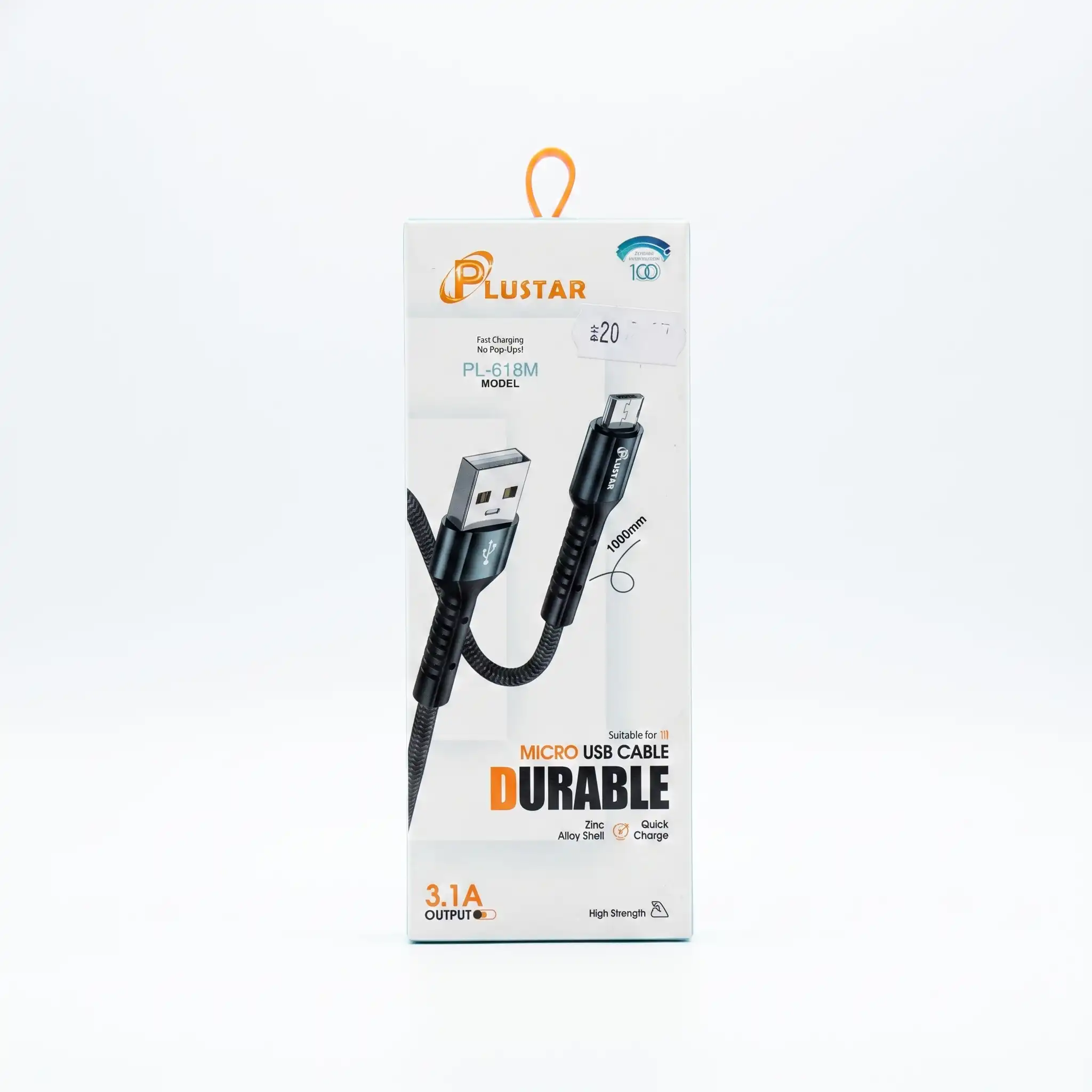 Câble Micro USB Plustar (Modèle : PL-618M)