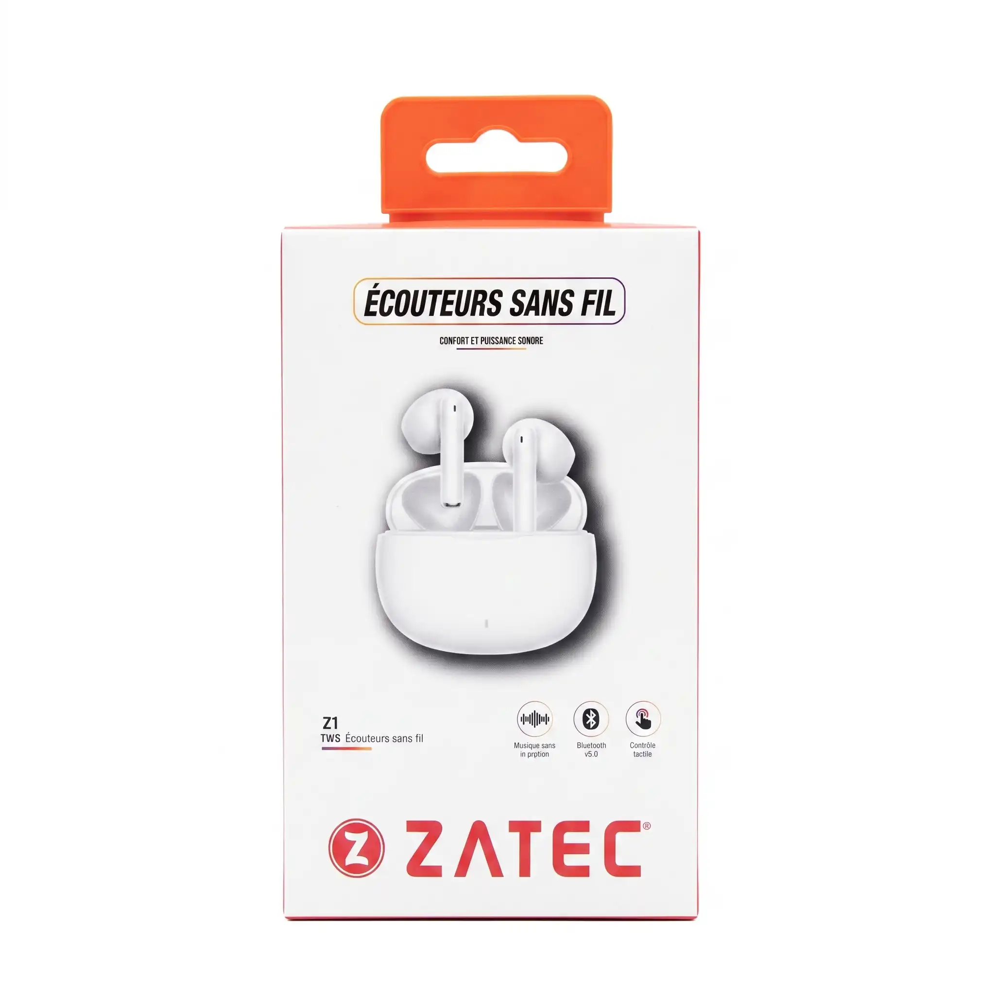 écouteurs sans fil ZATEC Z1 TWS.