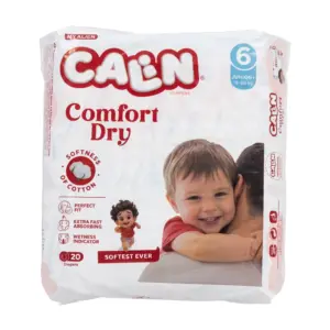 Calin Comfort Dry Diapers Junior  Taille 6