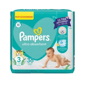 Pampers Ultra Absorbant Taille 3
